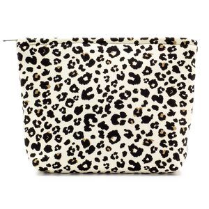 Makeup Bags For Purse Zipper Cosmetic Pouch Large Travel Canvas Make Up🐟